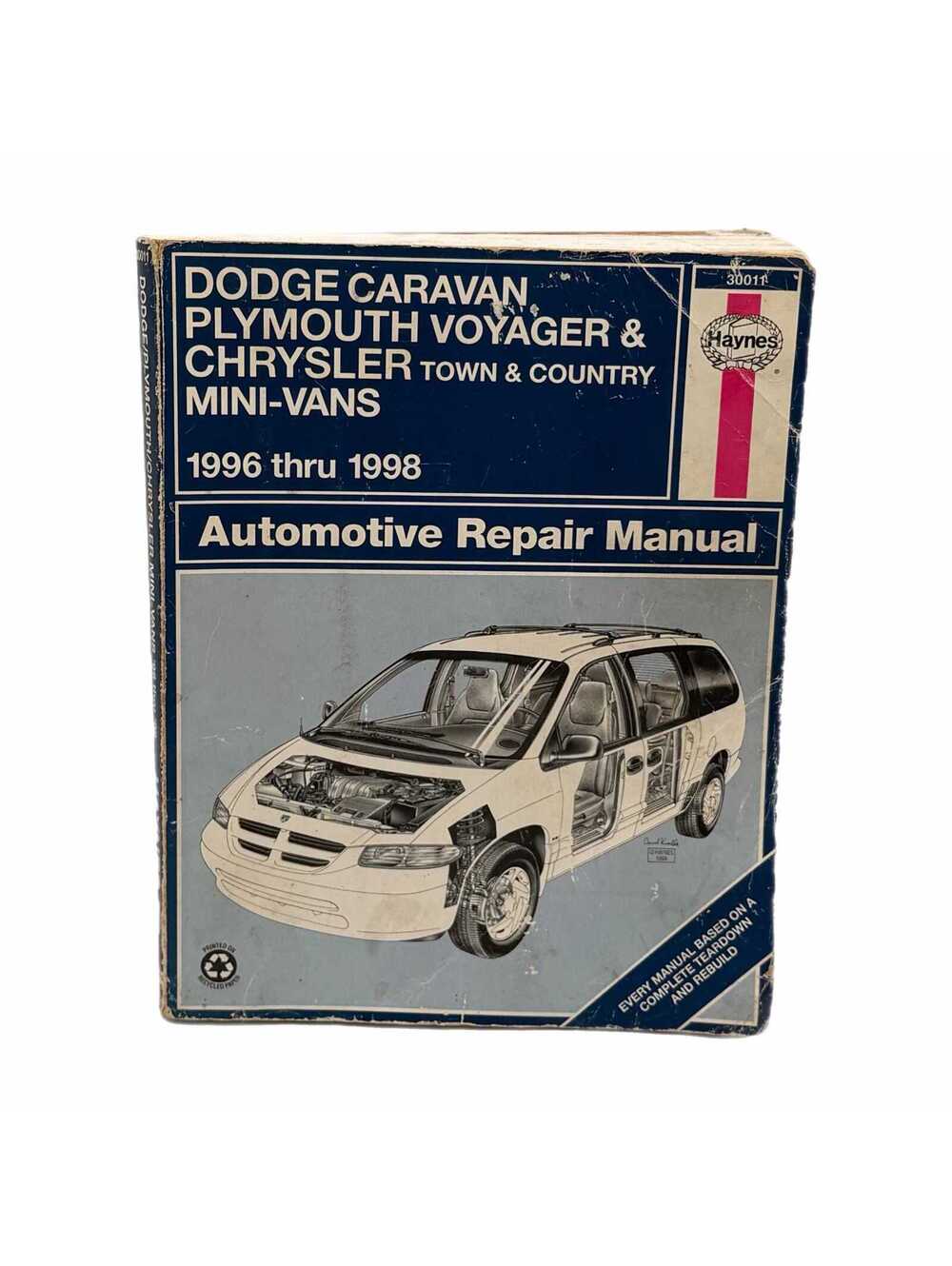 Haynes Dodge Caravan Plymouth Voyager + Chrysler Town Automotive Repair Manual